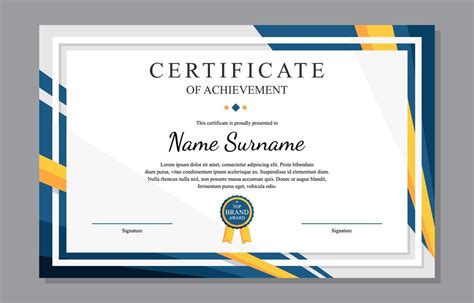 Certificate Design Templates