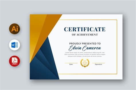 Certificate Template In Ms Word