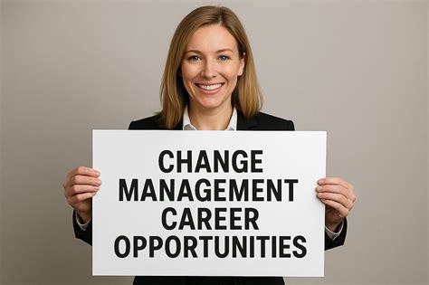 Change Management Career Opportunities