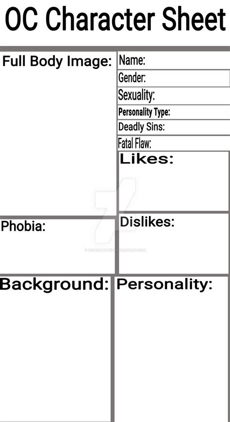 Character Oc Template