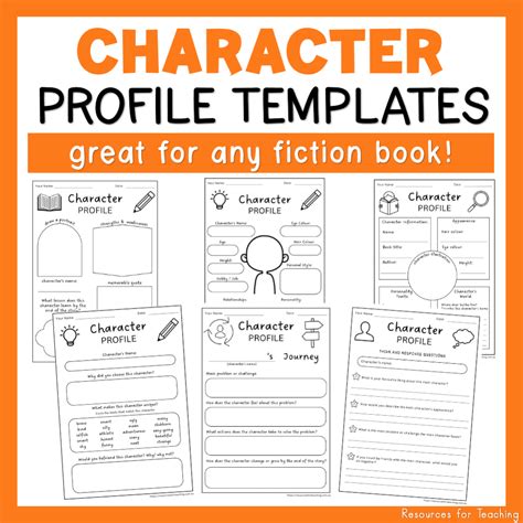 Character Profile Templates