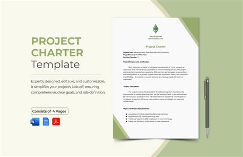 Charter Template Project
