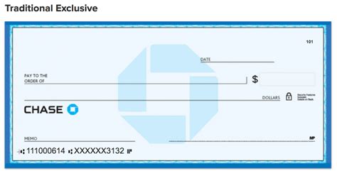 Chase Check Template