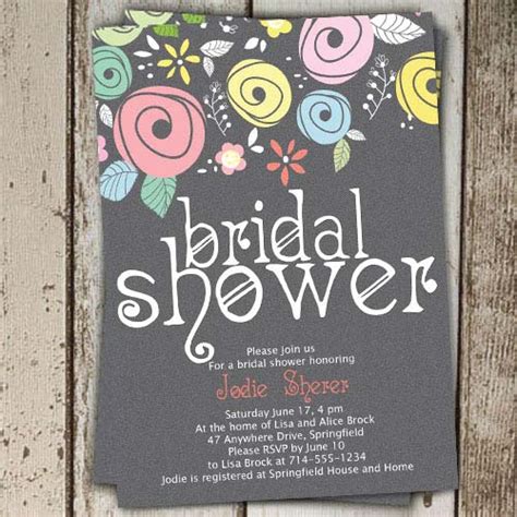 Cheap Printable Bridal Shower Invitations