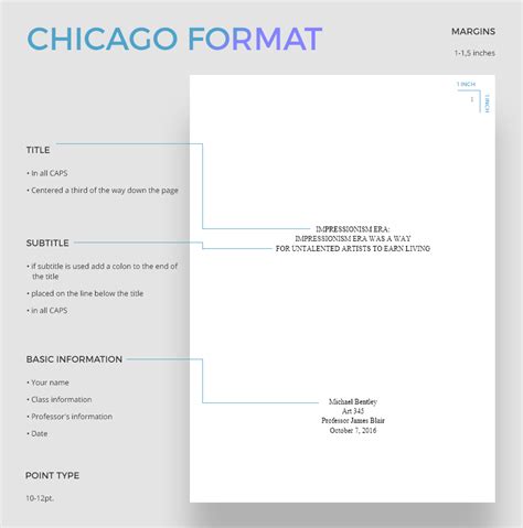 Chicago Style Word Template