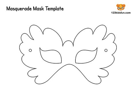 Childrens Mask Template