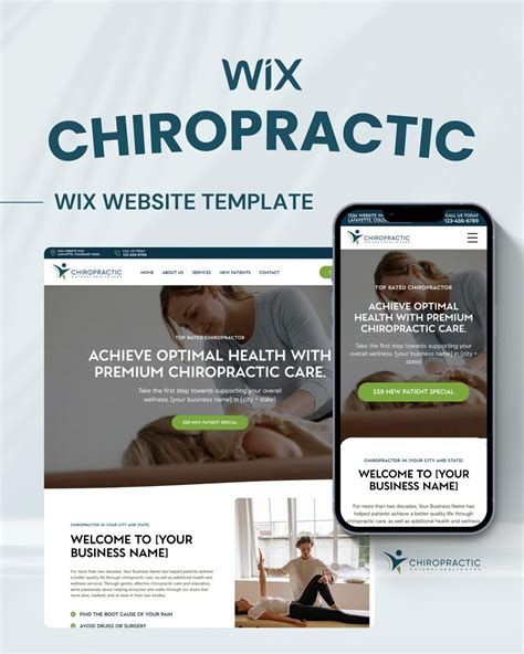 Chiropractor Website Template