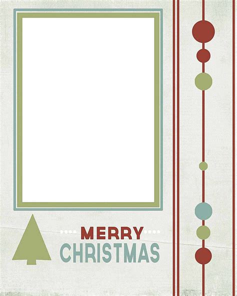 Christmas Card Template Free