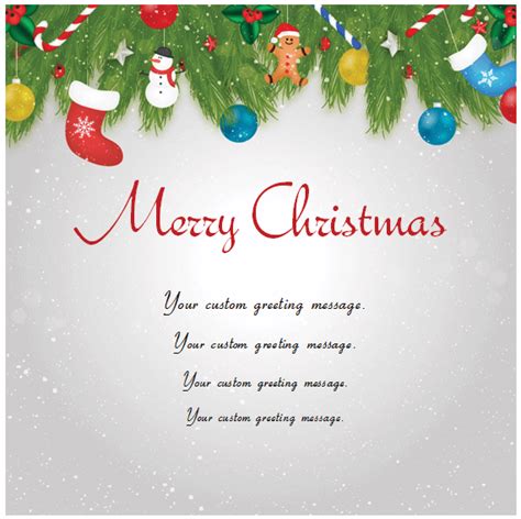 Christmas Card Templates Word