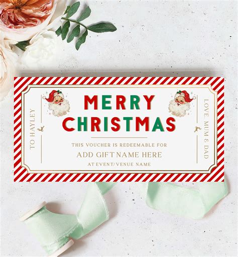 Christmas Gift Card Templates