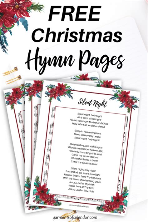 Christmas Hymns Printable