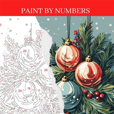 Christmas Paint By Number Printables
