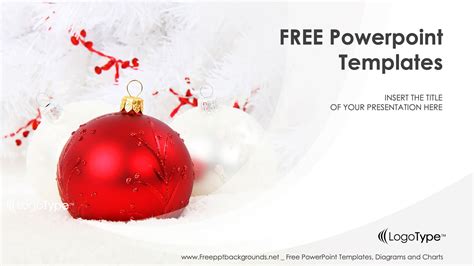 Christmas Slides Template Free