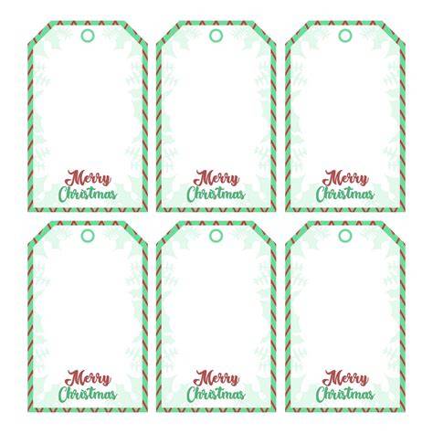 Christmas Tag Templates Gifts