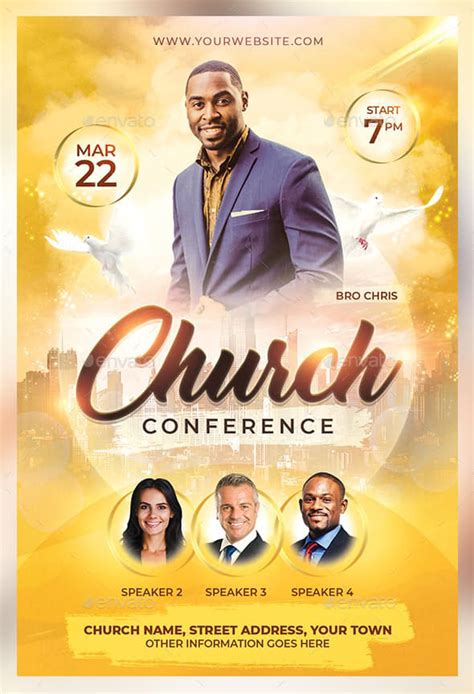 Church Flyers Templates Free Download