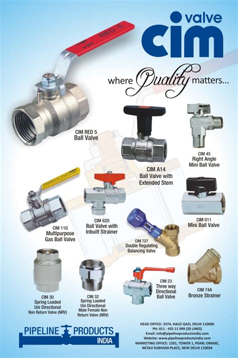 Cim Ball Valve Catalogue