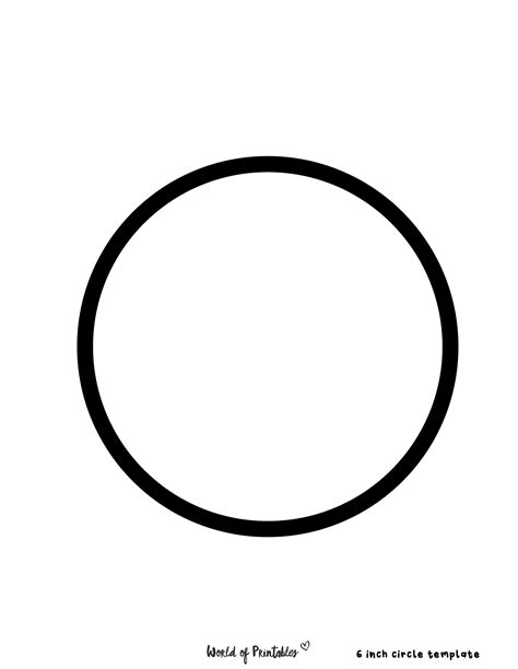 Circle Printable Free