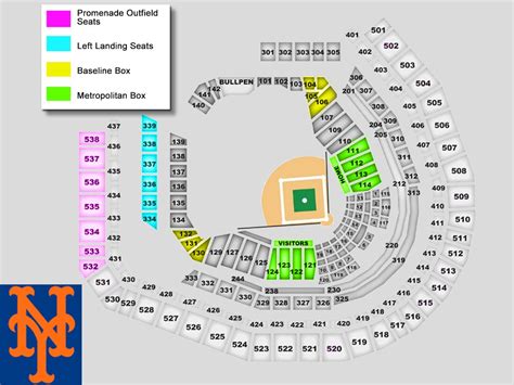 Citi Field Seating Chart Mets