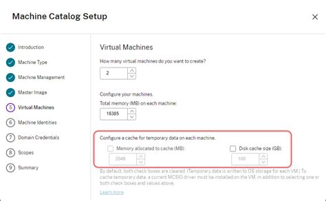 Citrix Machine Catalog Services From Vmware Template