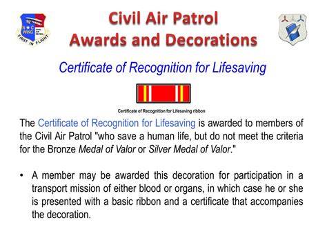 Civil Air Patrol Templates