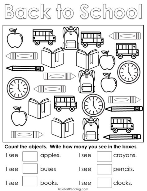 Classroom Worksheets Printable