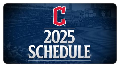 Cleveland Guardians Printable Schedule