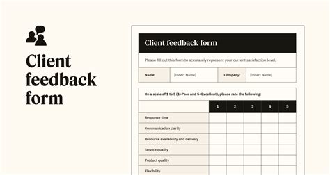 Client Feedback Survey Template