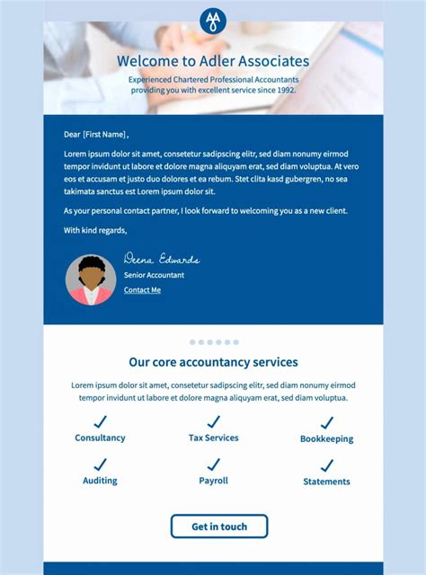 Client Onboarding Email Template