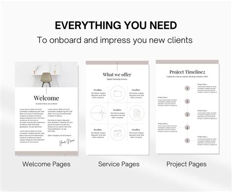Client Welcome Packet Template