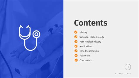 Clinical Case Presentation Template