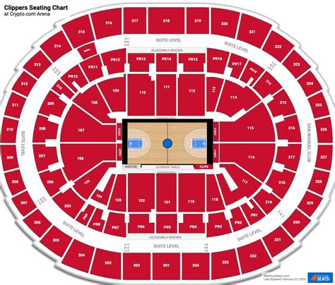 Clippers Staples Center Seating Chart