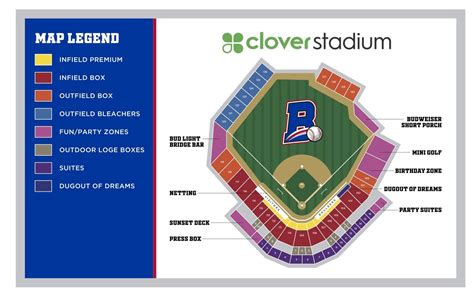Clover Stadium Seating Chart