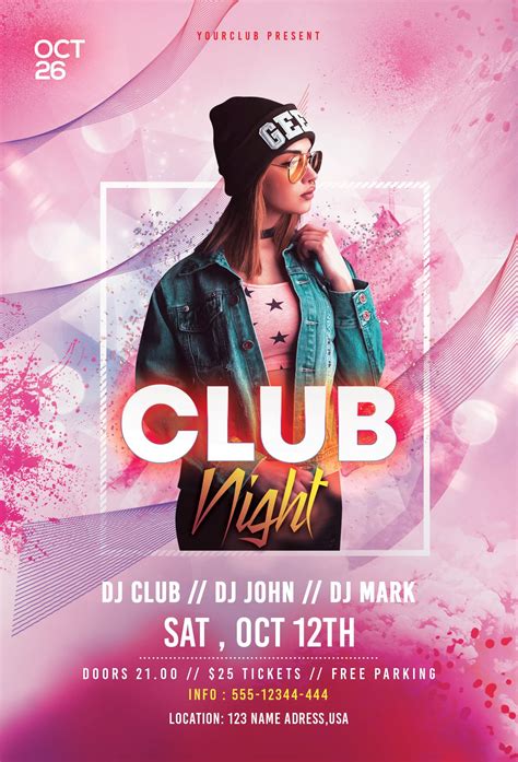 Club Flyers Templates