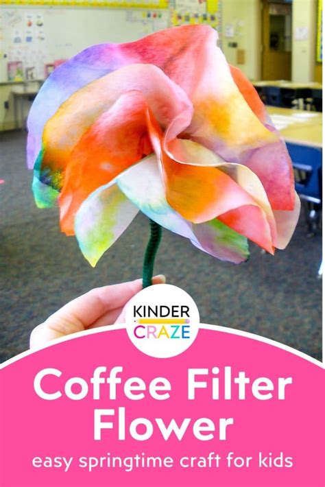 Coffee Filter Flowers Template