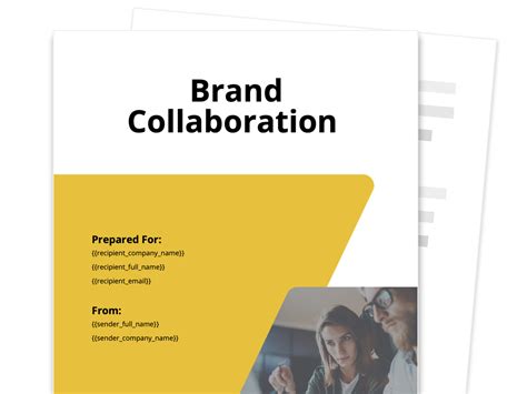 Collaboration Proposal Template