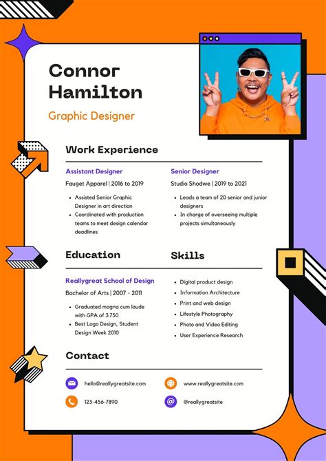 Colorful Cv Templates