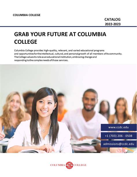 Columbia College Catalog