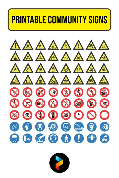 Community Signs Printable