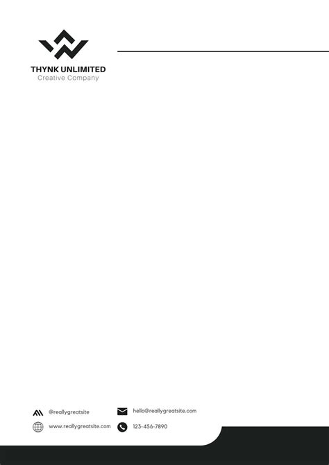 Company Letterhead Templates