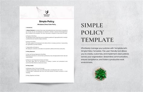 Company Policy Template