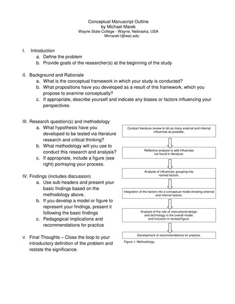 Conceptual Paper Template