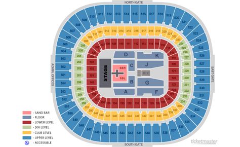 Concert For Carolina Seating Chart