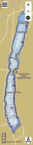 Conesus Lake Depth Chart
