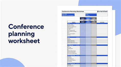 Conference Project Plan Template