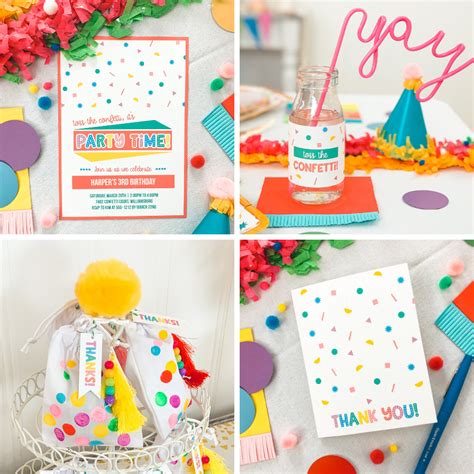 Confetti Printables