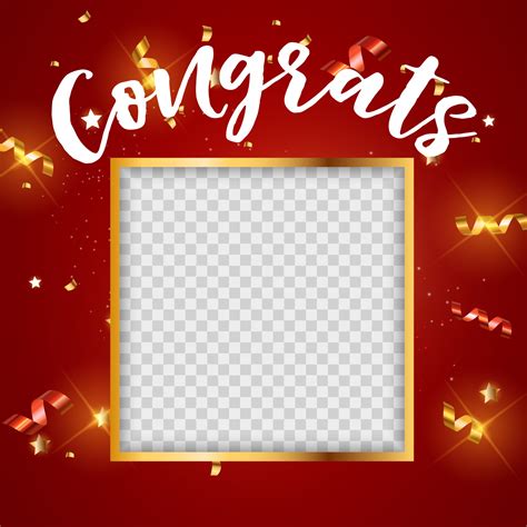 Congratulations Blank Template