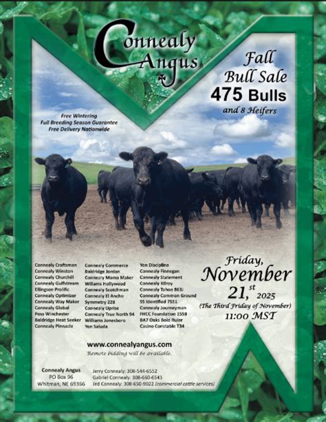 Connealy Angus Sale Catalog