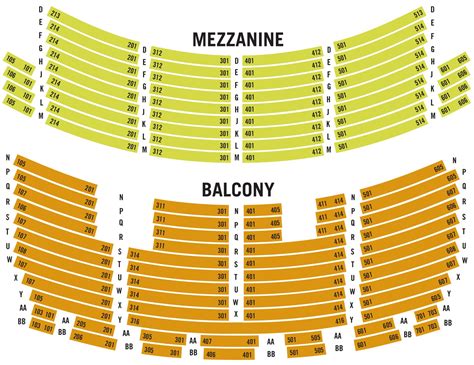 Connor Palace Theatre Seating Chart