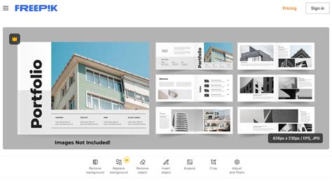 Construction Portfolio Template