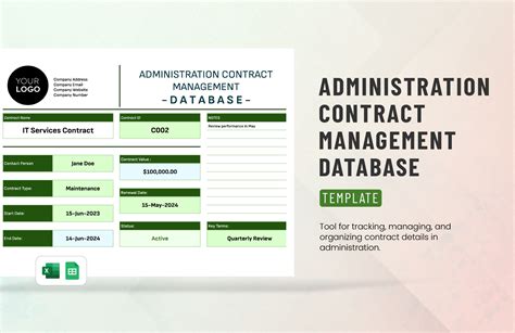 Contract Administration Templates